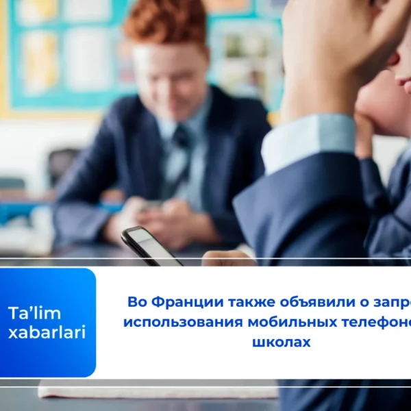 Во Франции также объявили о запрете использования мобильных телефонов в школах