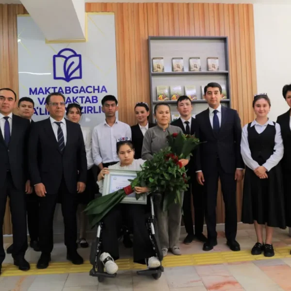 Prezident bilan uchrashgan qiz TerDU talabasi bo'ldi