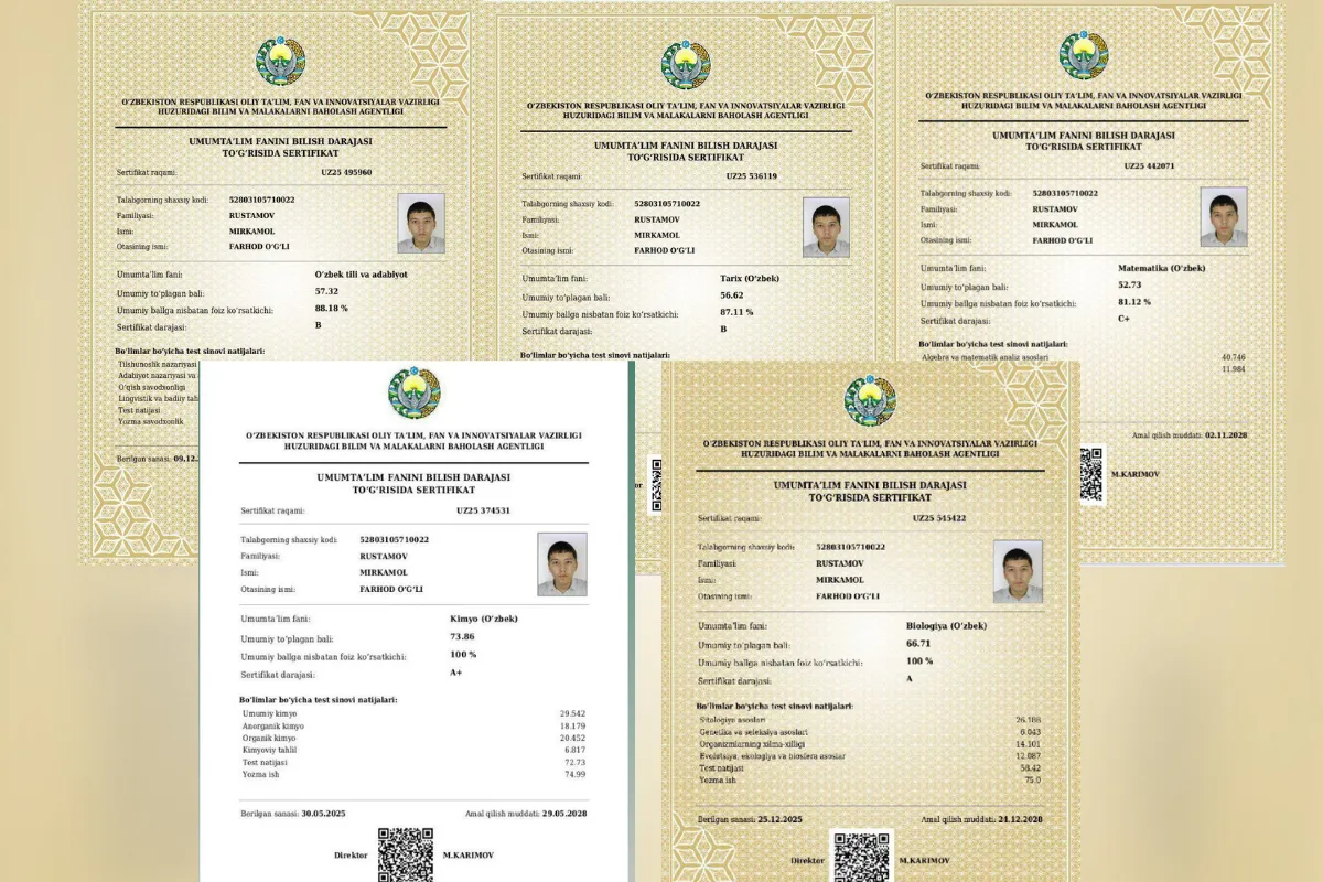 «Avitsenna school» maktabining 20 nafardan ortiq o‘quvchisi muddatidan avval talaba bo‘ldi