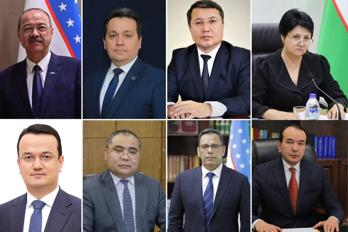 O‘zbekistonning amaldagi vazirlari qaysi OTMlarni tamomlagan?