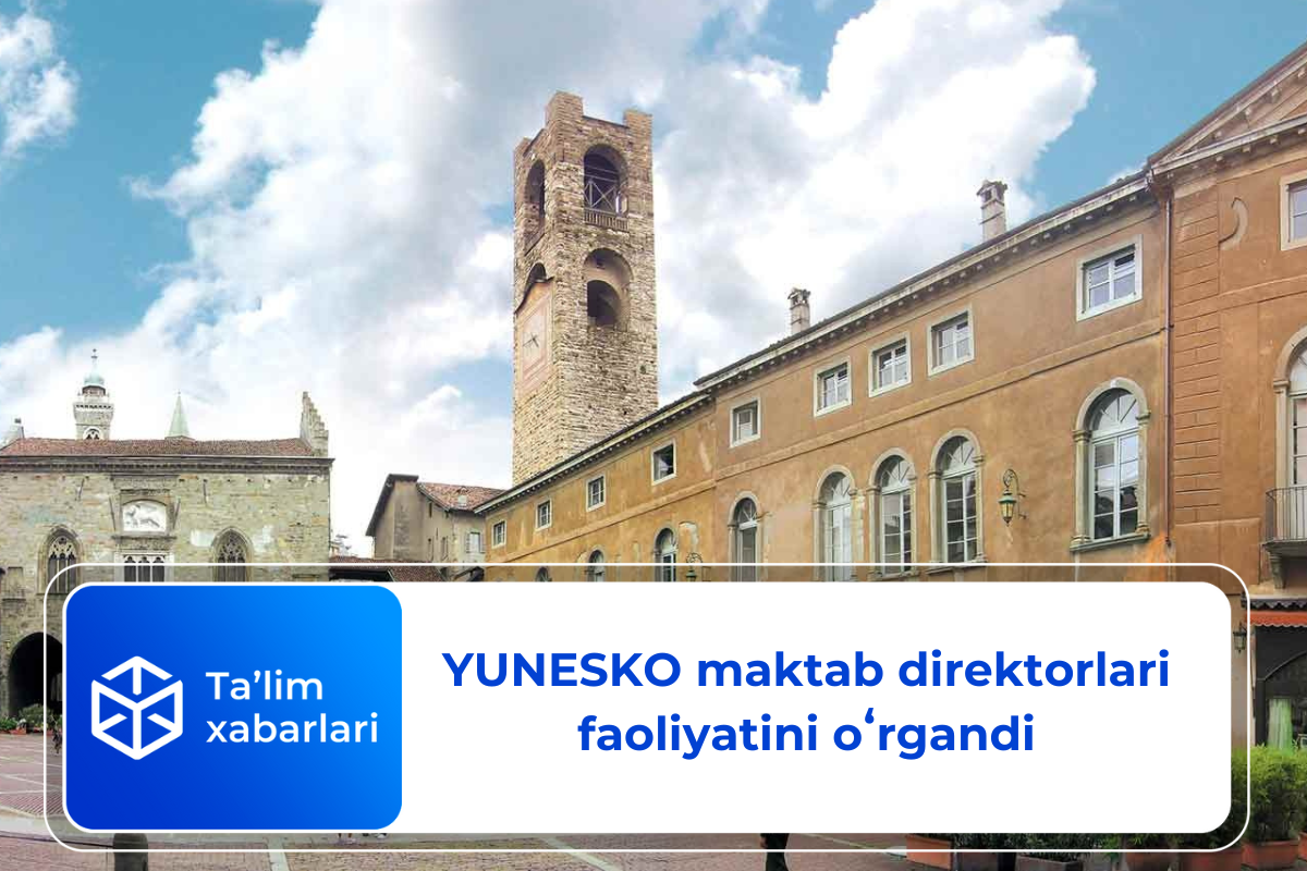 YUNESKO maktab direktorlari faoliyatini oʻrgandi